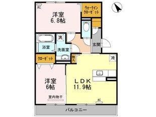 オッツ池田の物件間取画像